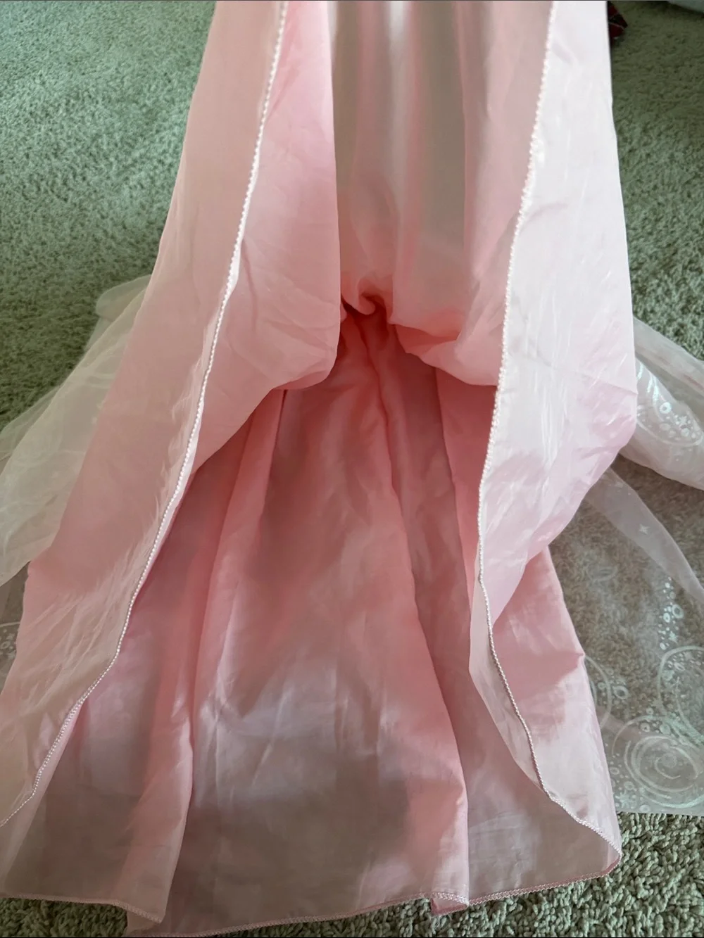 Girls' Sparkle Sequin Pink Tulle Formal Dress